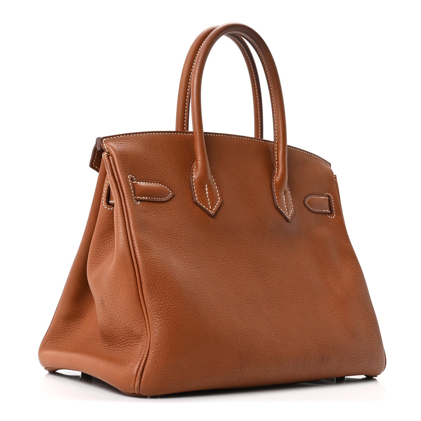 Natural Barenia Faubourg Birkin 30 Fauve