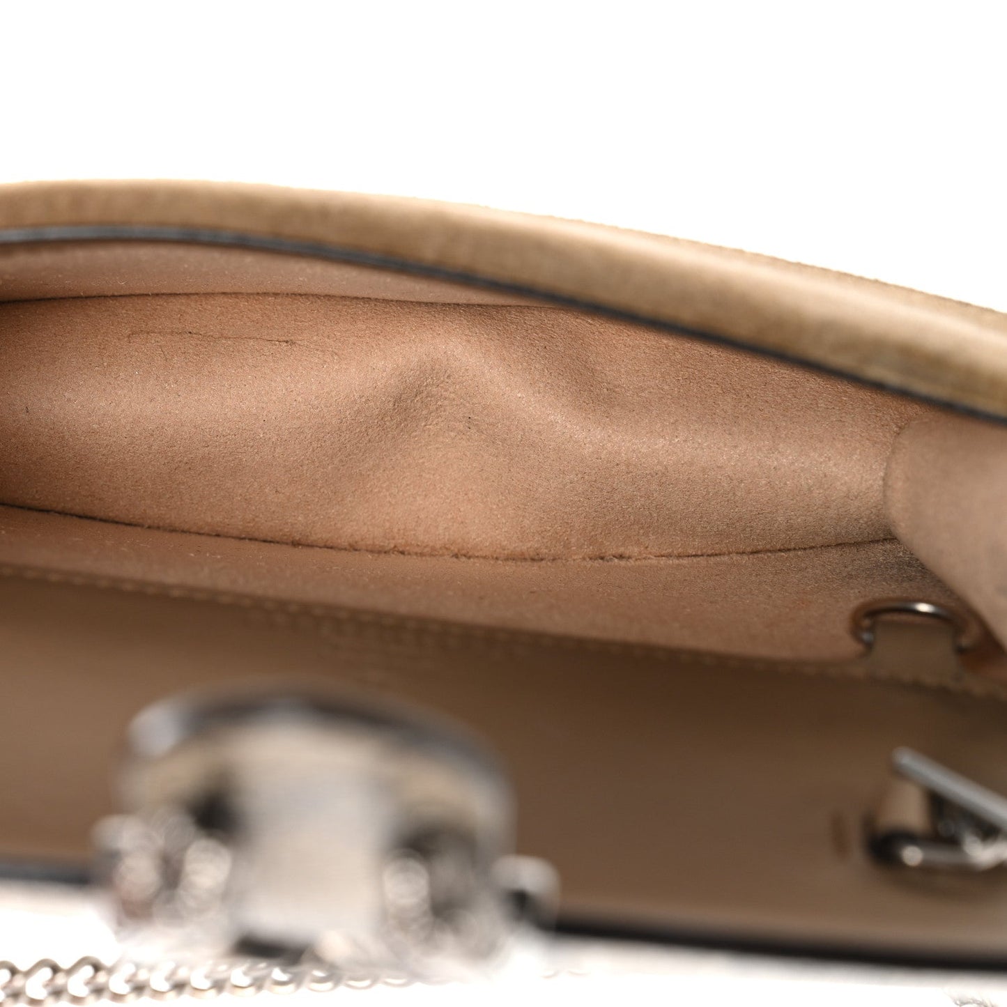 GG Supreme Monogram Super Mini Dionysus Shoulder Bag Taupe