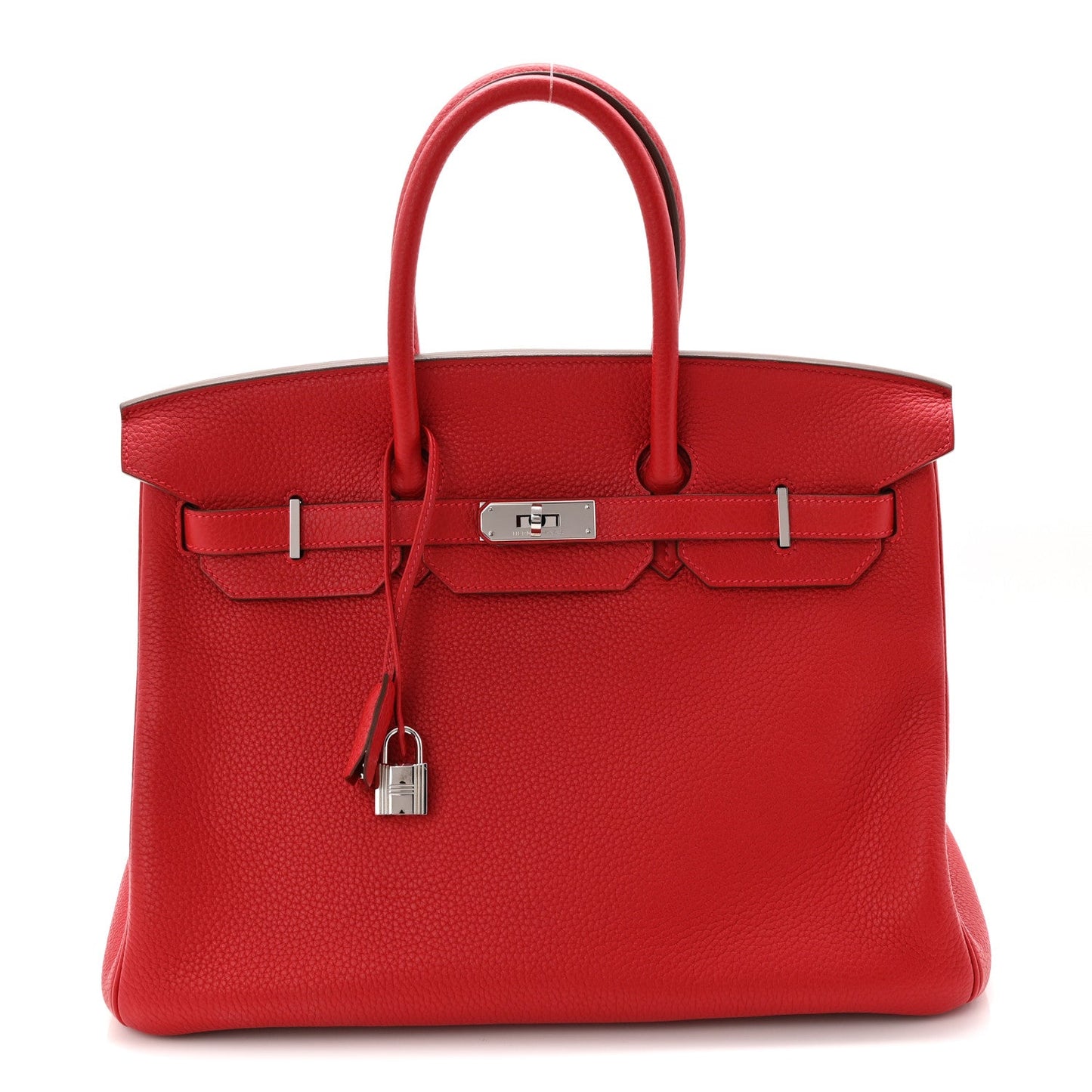 Togo Birkin 35 Rouge Casaque