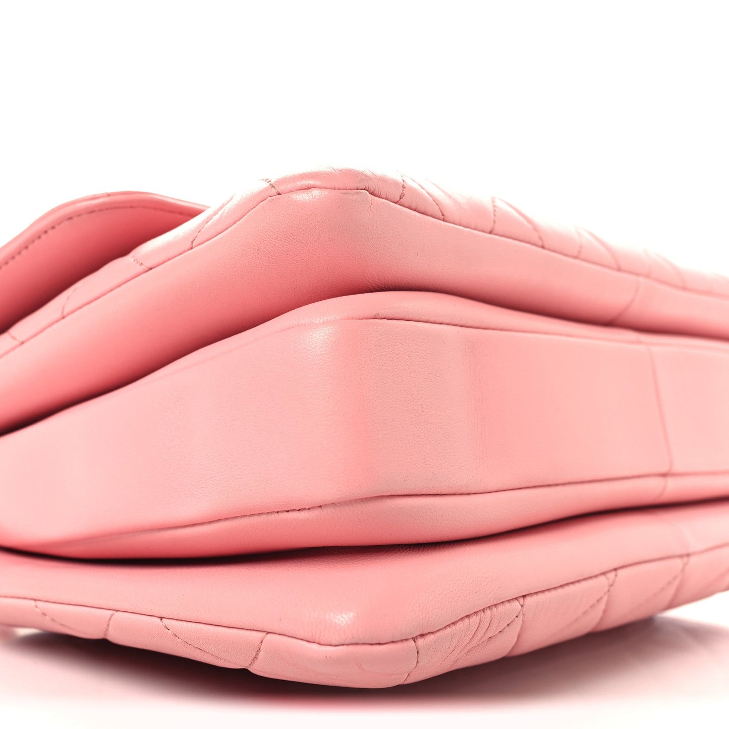 Lambskin Quilted Medium Trendy CC Flap Dual Handle Bag Pink
