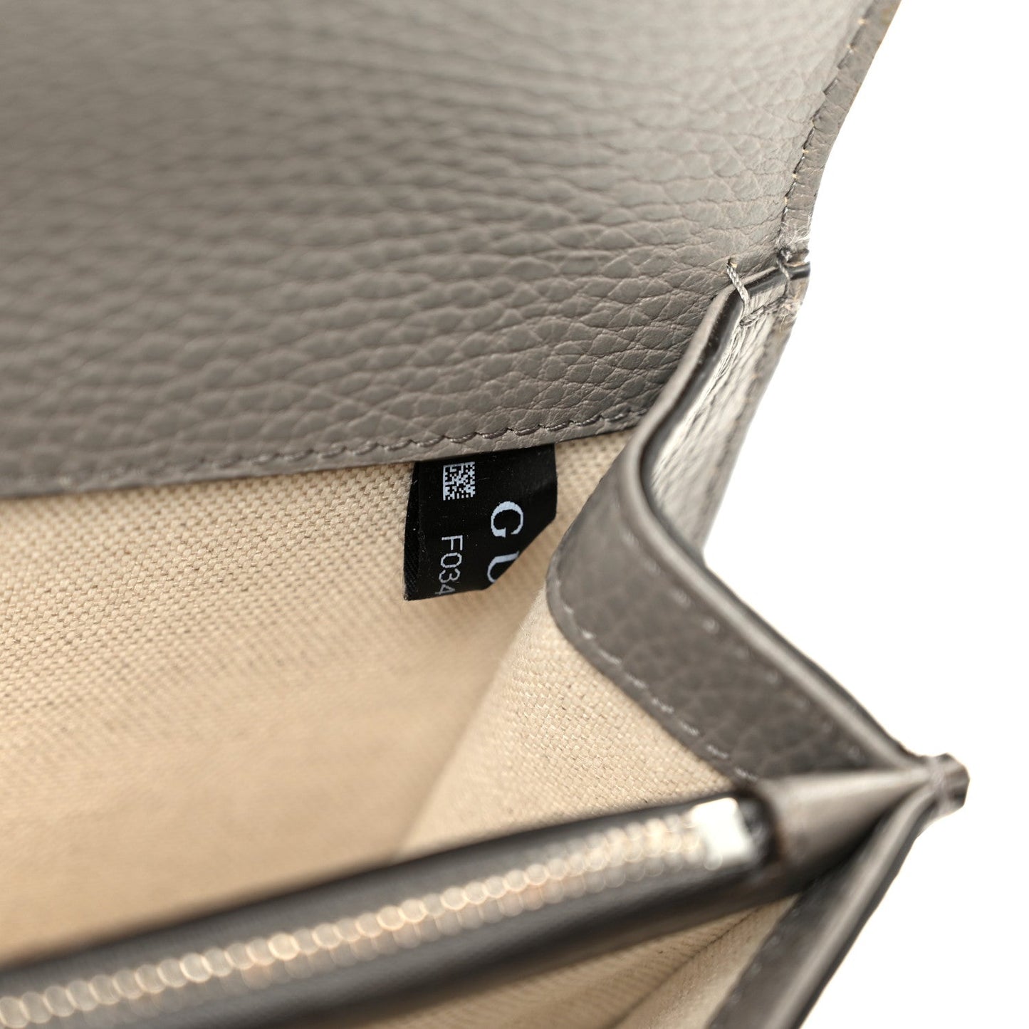 Pebbled Calfskin Small Dionysus Shoulder Bag Dusty Grey