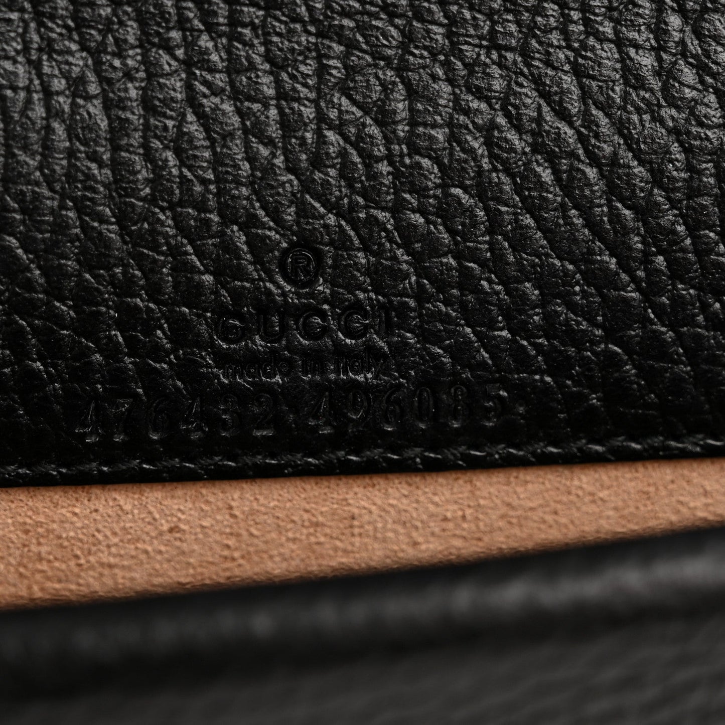 Calfskin Super Mini Dionysus Shoulder Bag Black