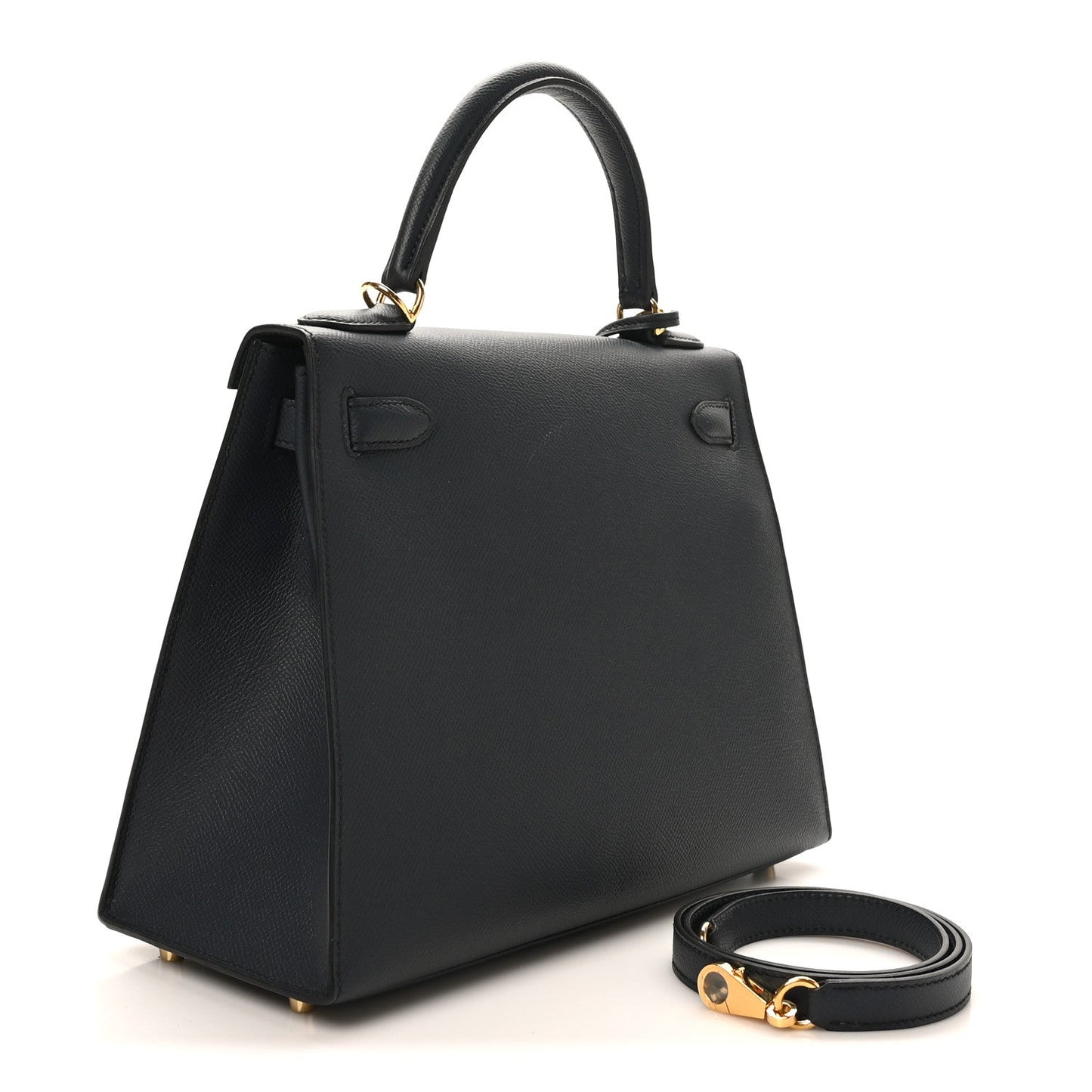 Epsom Kelly Sellier 28 Bleu Indigo