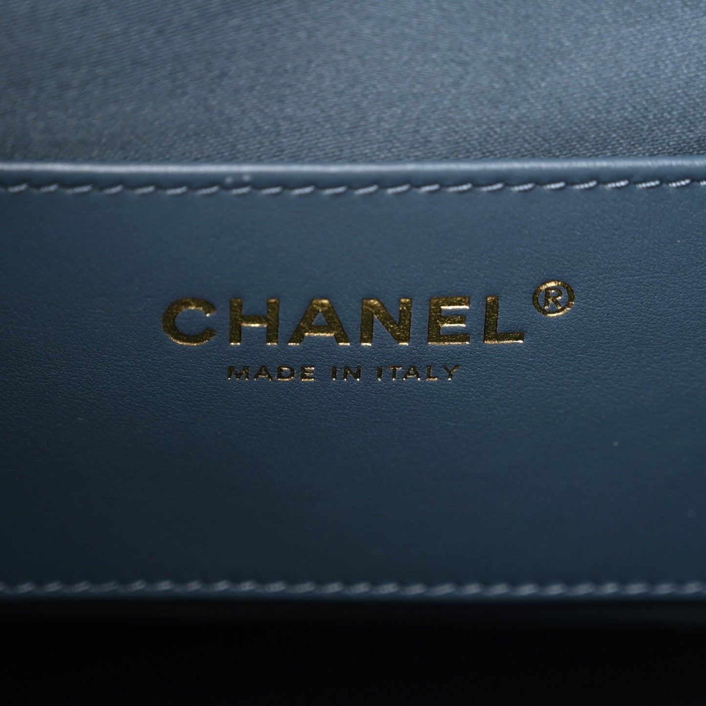 Suede Quilted Medium Chanel 25 Handbag Blue