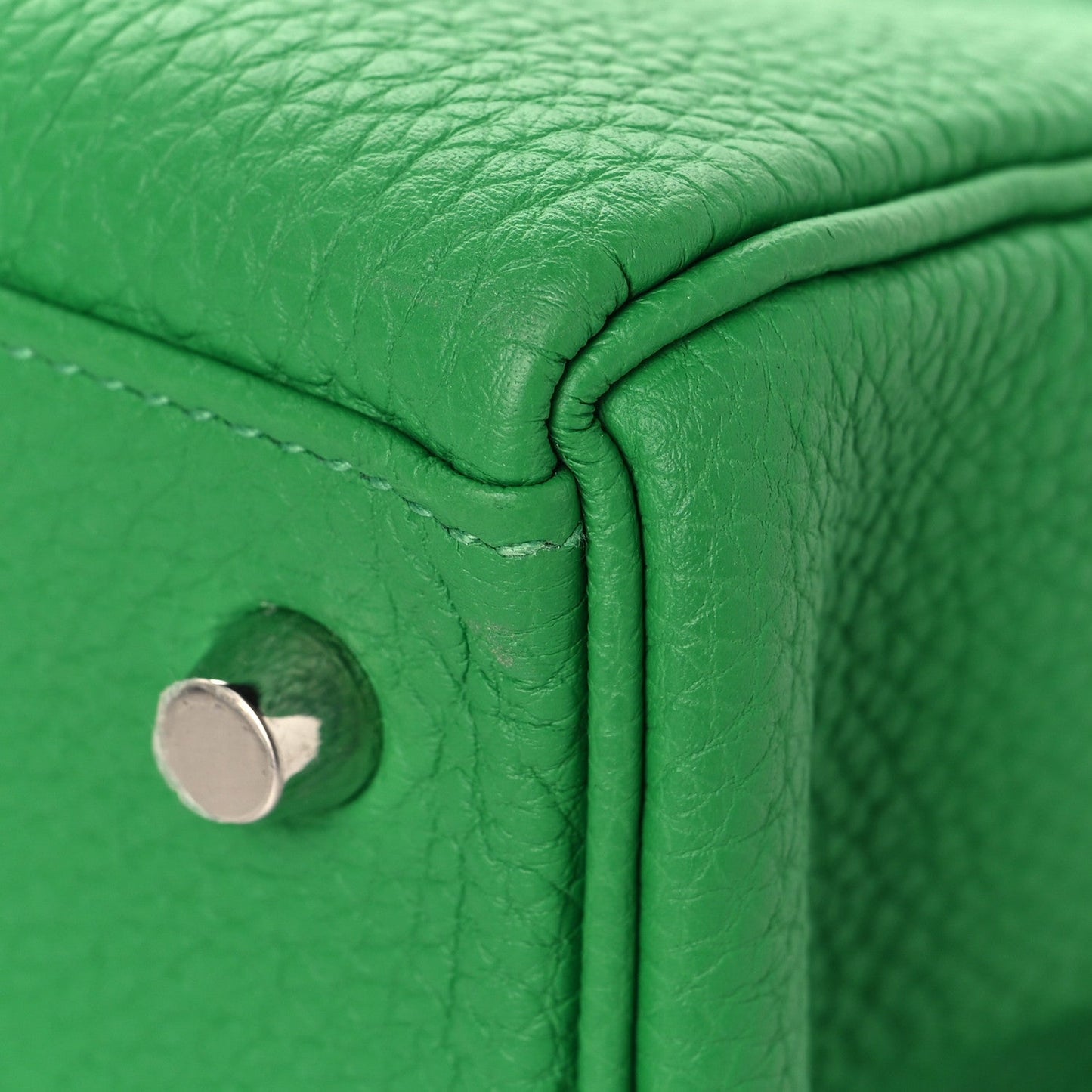 Togo Shiny Niloticus Crocodile Kelly Retourne Touch 28 Bambou