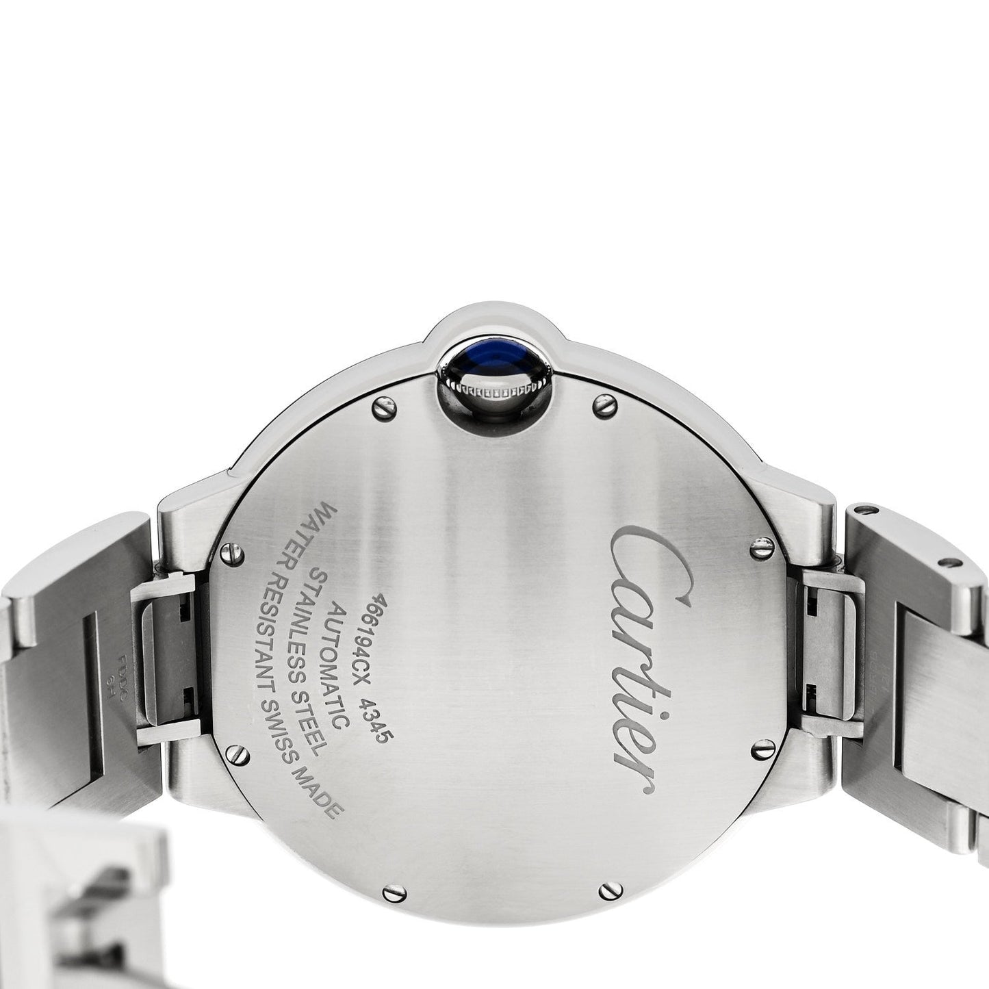 Stainless Steel 40mm Ballon Bleu De Cartier Automatic Watch Blue