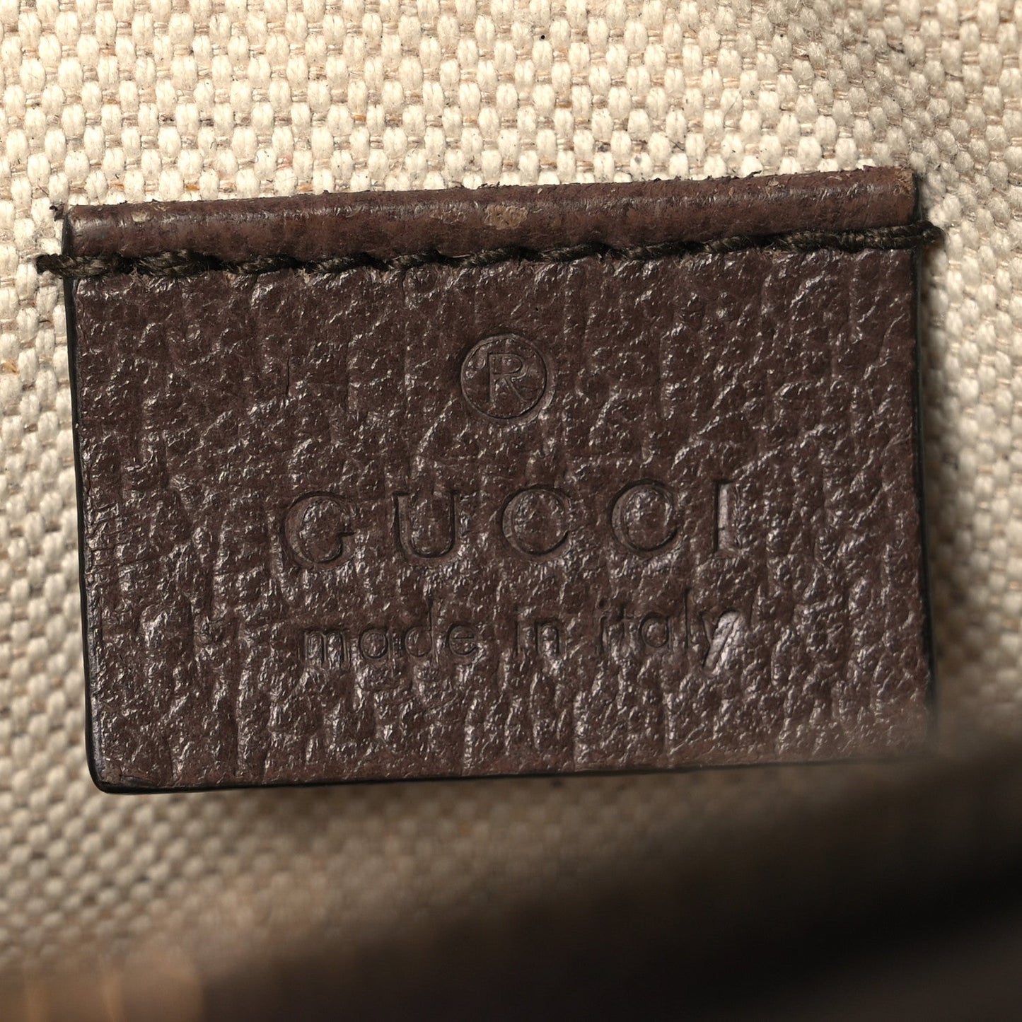 GG Supreme Monogram Web Mini Ophidia Messenger Brown