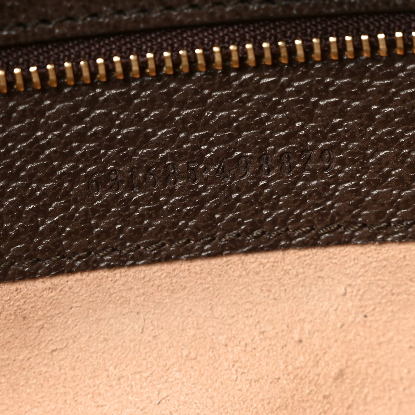 GG Supreme Monogram Textured Calfskin Web Medium Ophidia Shopping Tote Beige Ebony New Acero