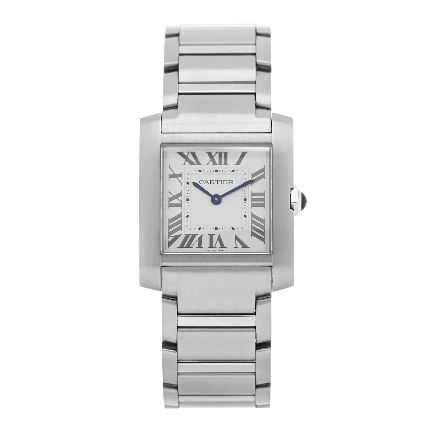 Stainless Steel 27mm Tank Francaise Quartz Watch
