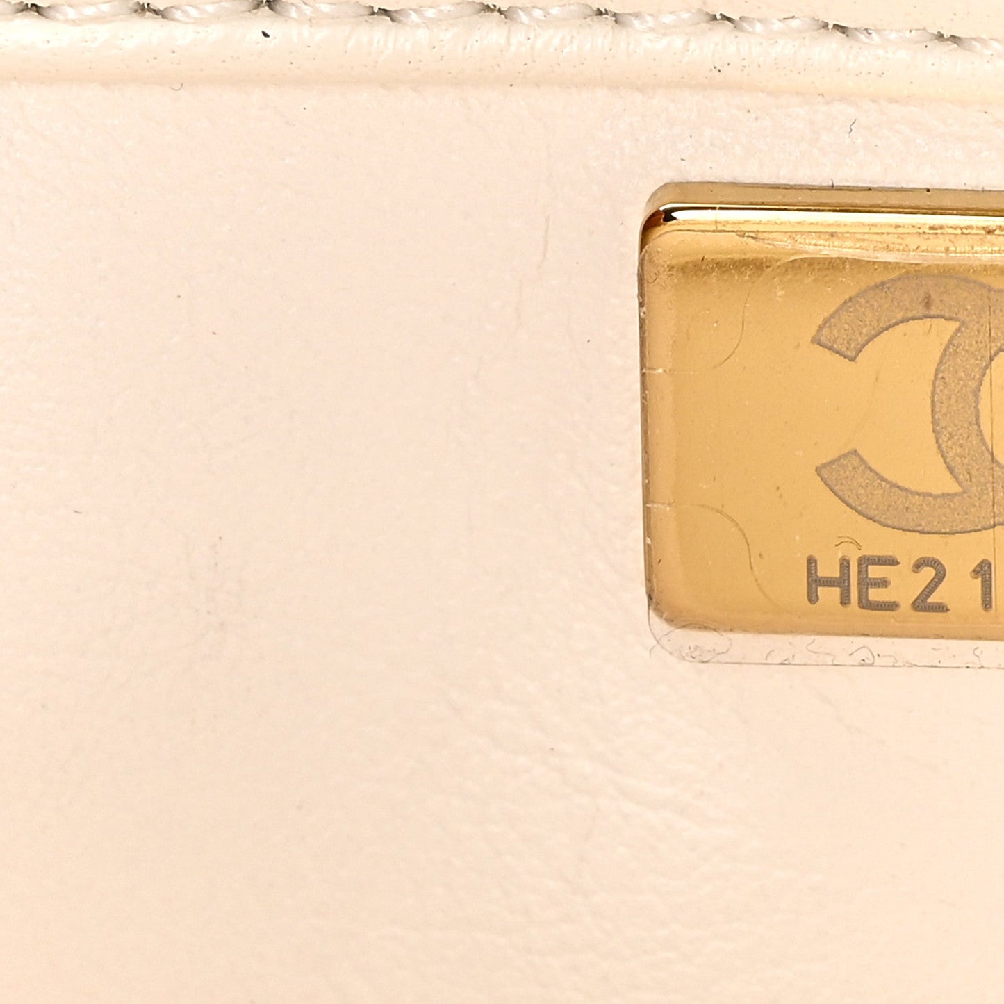 Lambskin Quilted Small Trendy CC Dual Handle Flap Bag White