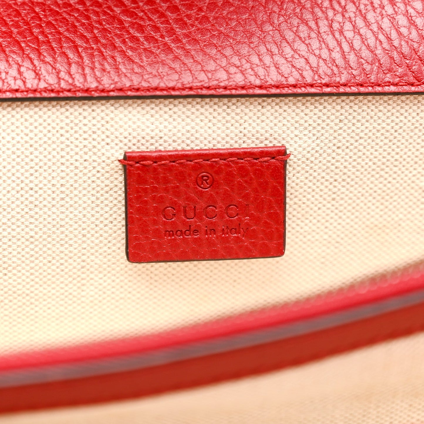 Dollar Calfskin Swarovski Crystal Small Dionysus Shoulder Bag Hibiscus Red
