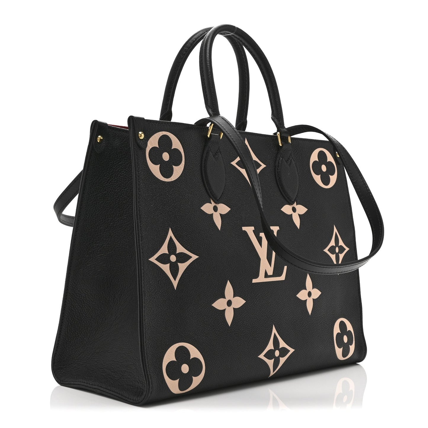 Empreinte Monogram Giant Onthego MM Black Beige