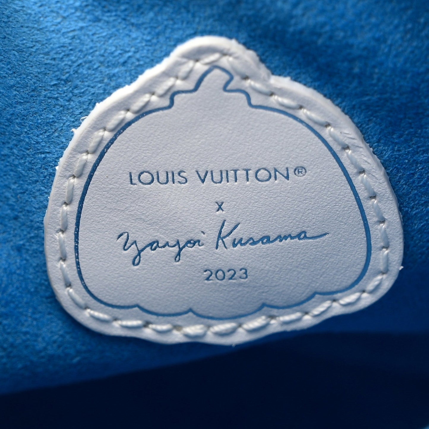 LV X YK Empreinte Nano Noe MM Blue White