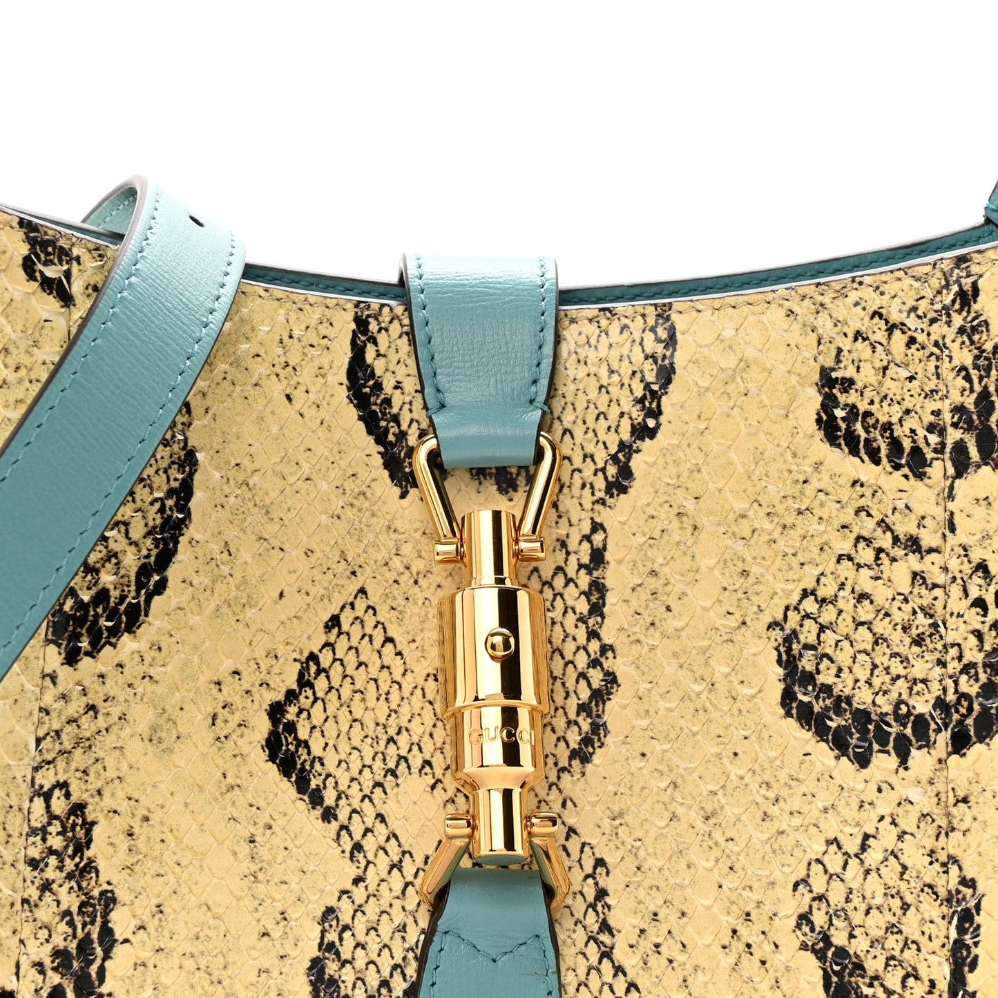 Snakeskin Calfskin Small Jackie 1961 Hobo Multicolor