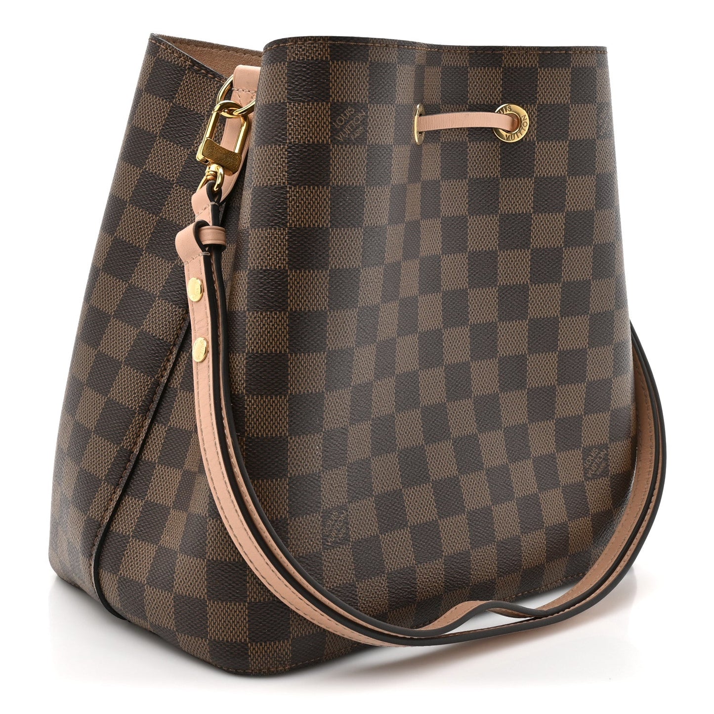 Damier Ebene Neonoe MM Venus Pink