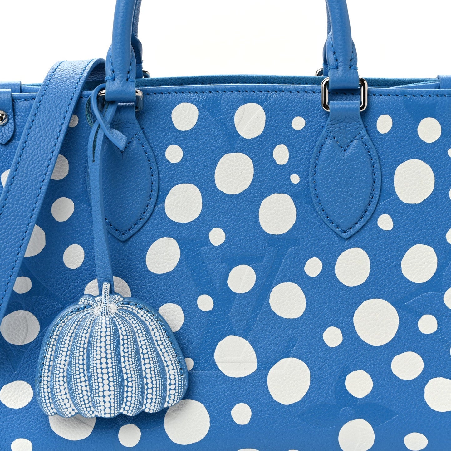 LV X YK Empreinte Monogram Giant Onthego PM Blue White