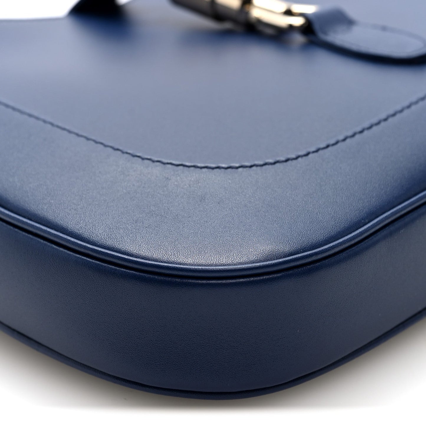 Sea Calfskin Web Medium Jackie 1961 Hobo Plastic Blue