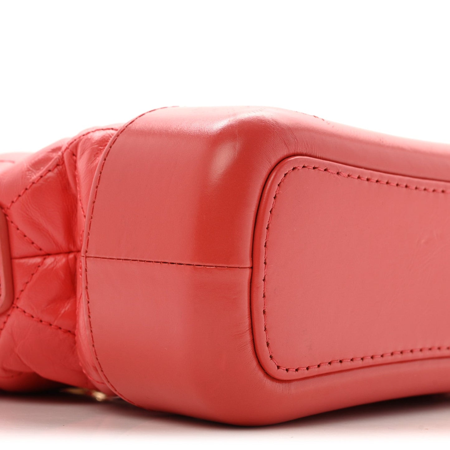 Aged Calfskin Quilted Small Gabrielle Hobo Pink