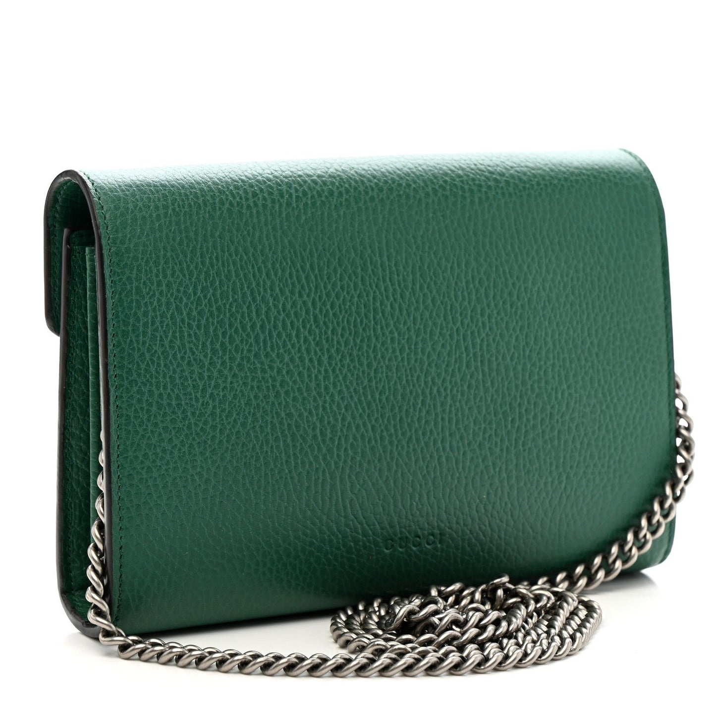 Calfskin Mini Dionysus Chain Wallet Emerald