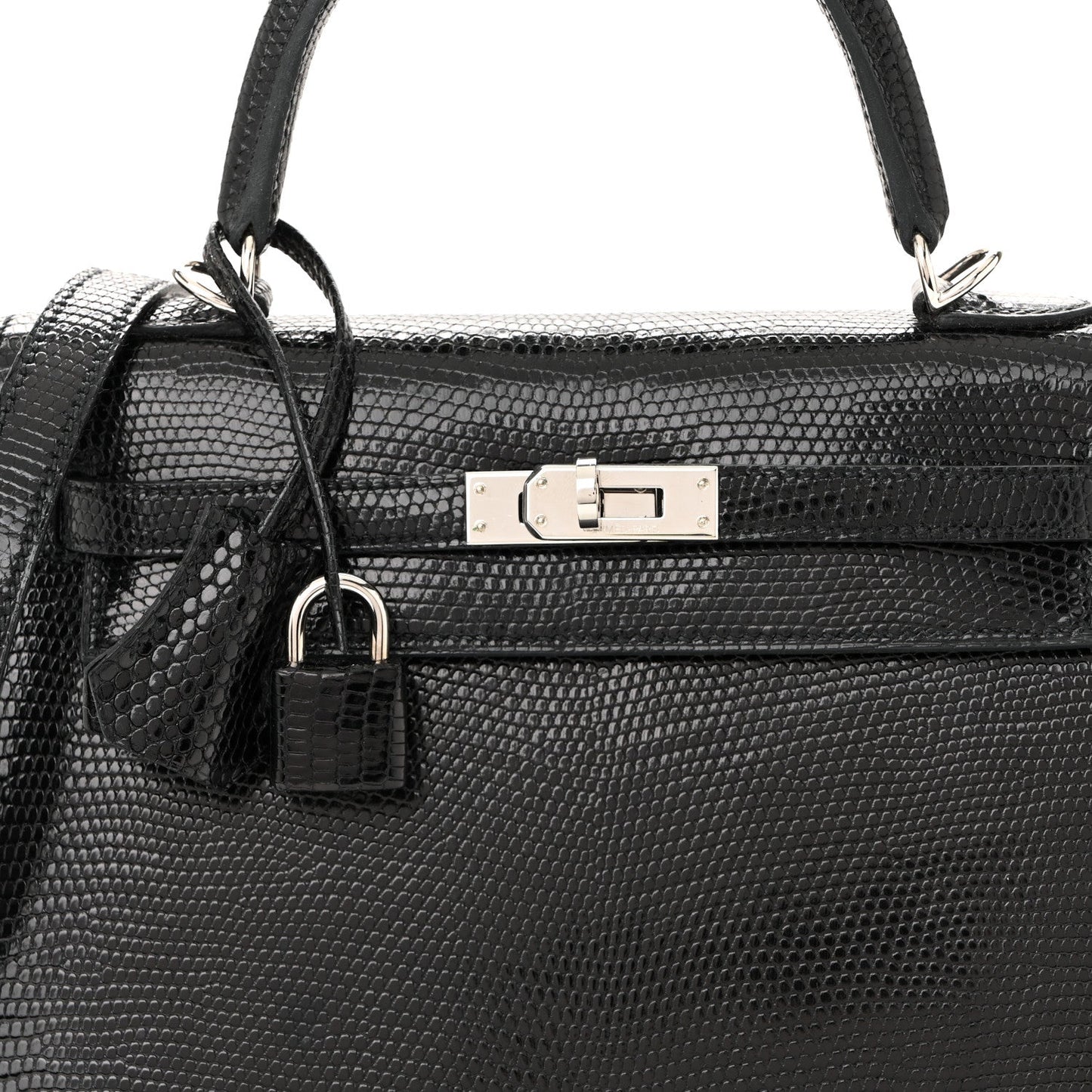 Lizard Niloticus Kelly Sellier 25 Black
