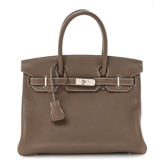 Taurillon Clemence Birkin 30 Etoupe