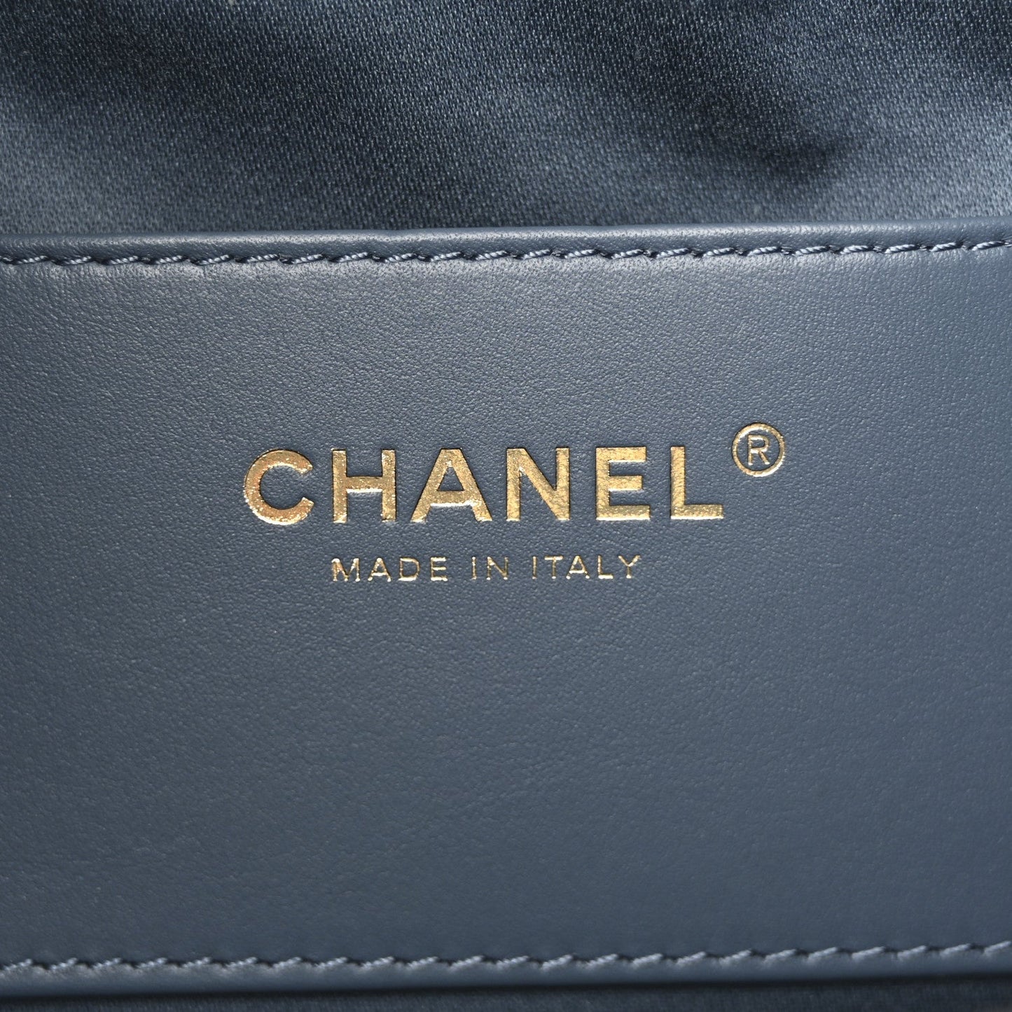 Suede Quilted Small Chanel 25 Handbag Blue