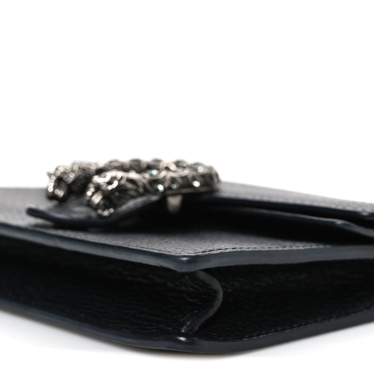 Calfskin Super Mini Dionysus Shoulder Bag Black