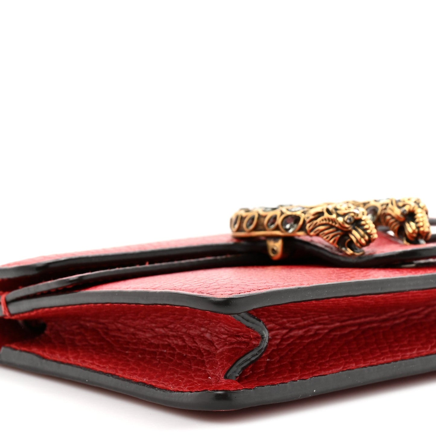 Calfskin Super Mini Dionysus Shoulder Bag Hibiscus Red