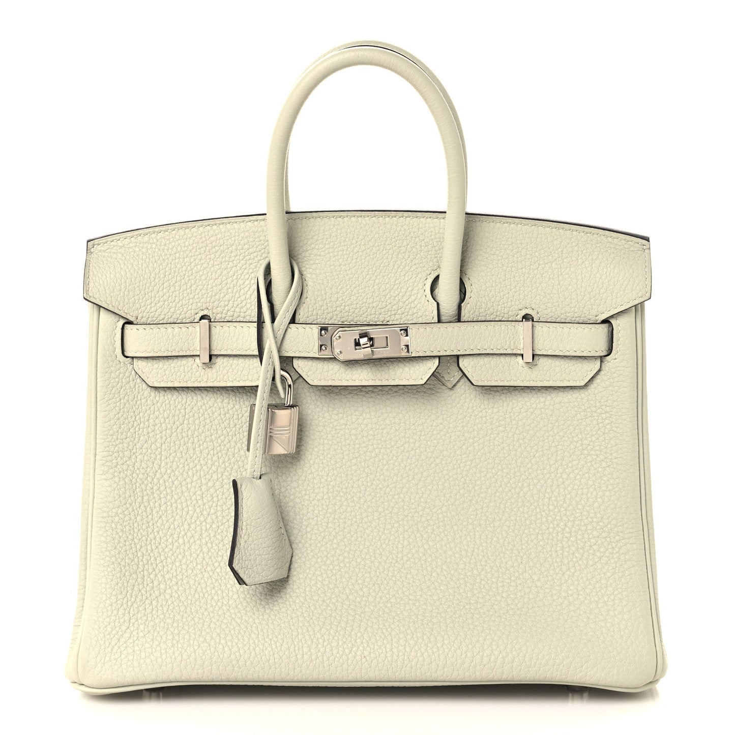 Togo Birkin 25 Gris Neve