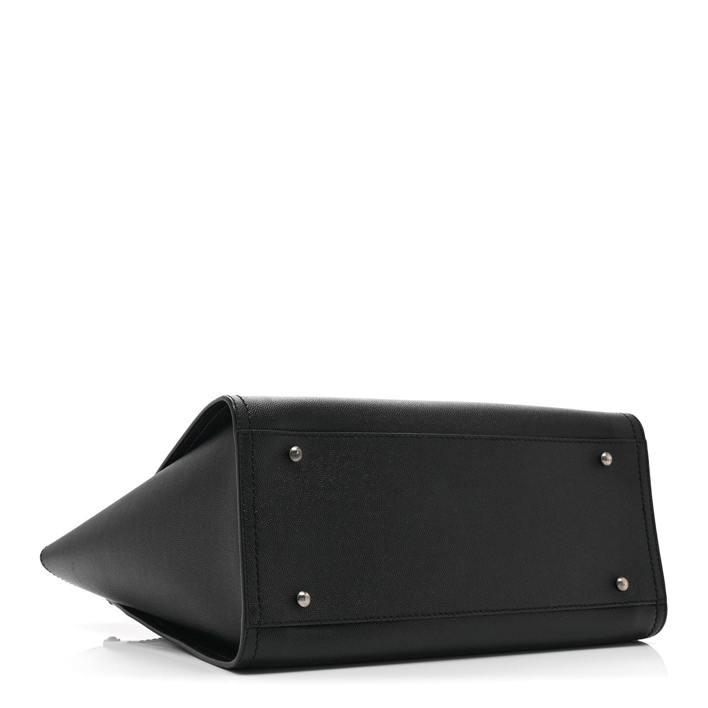 Caviar Small Studded Deauville Tote Black