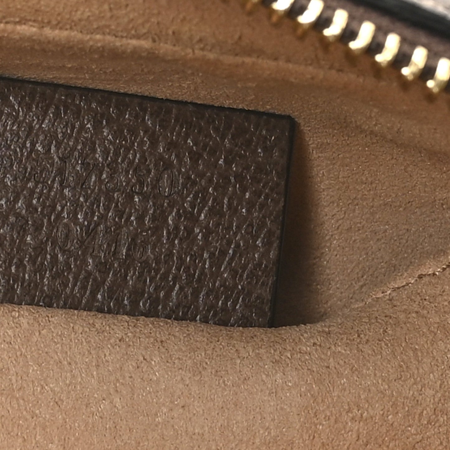 GG Supreme Monogram Web Mini Ophidia Shoulder Bag Brown