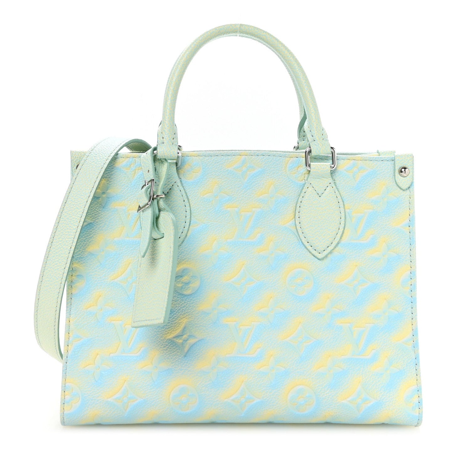 Empreinte Monogram Summer Stardust Onthego PM  Water Green