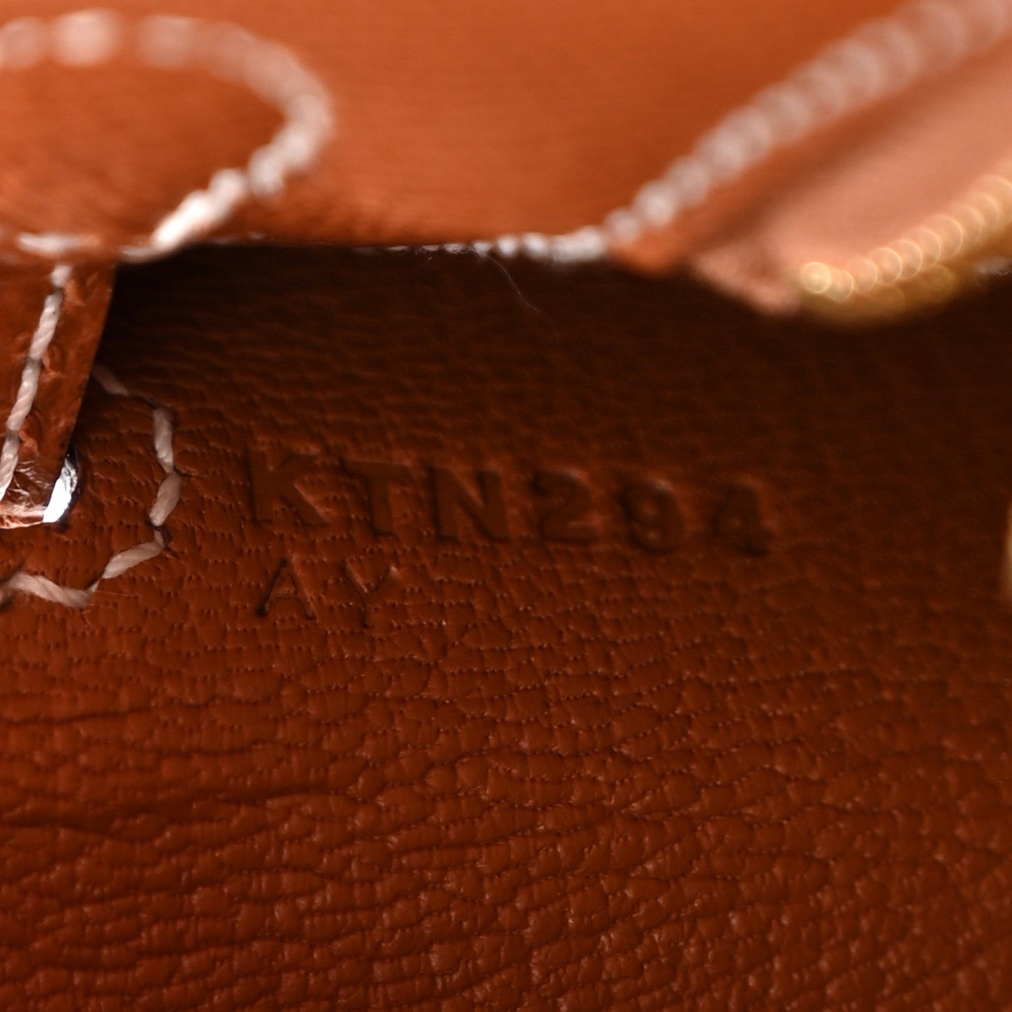 Taurillon Clemence BIRKIN 35 Gold