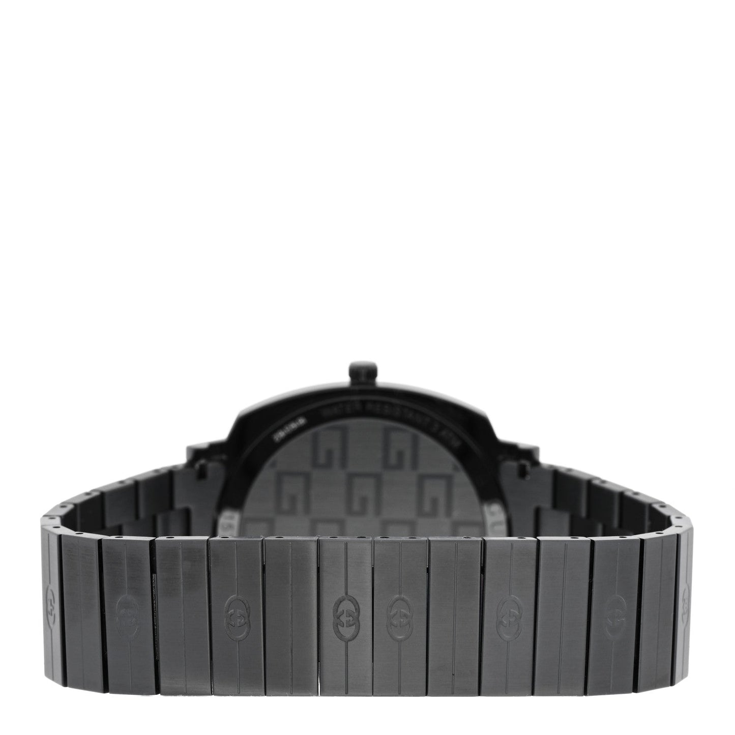 PVD Stainless Steel 38mm Grip Quartz Watch Black