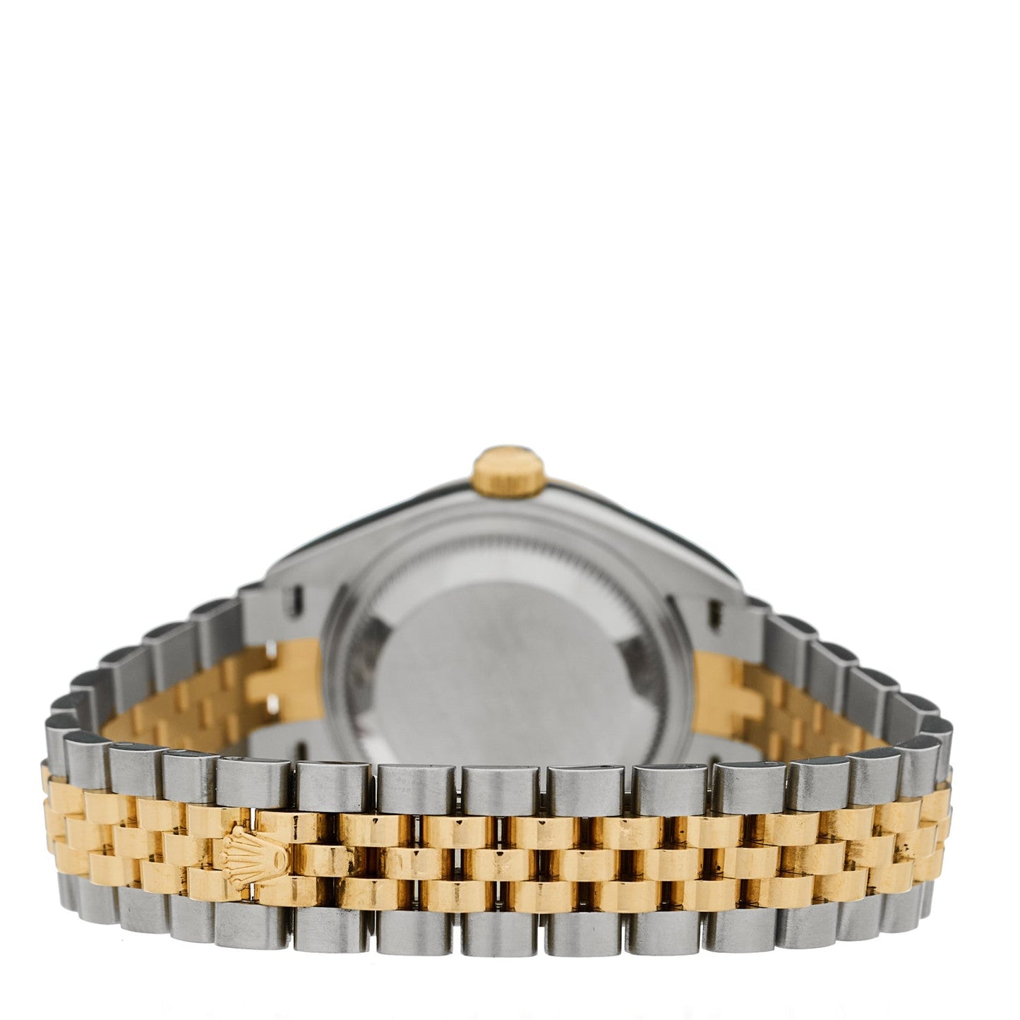Stainless Steel 18K Yellow Gold Diamond 28mm Oyster Perpetual Datejust Watch Silver 279173