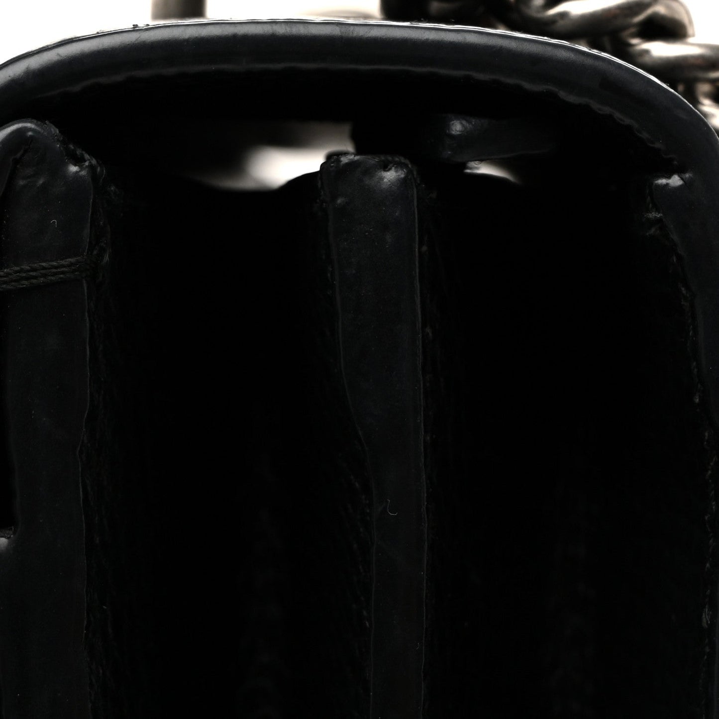 Pebbled Calfskin Small Dionysus Shoulder Bag Black