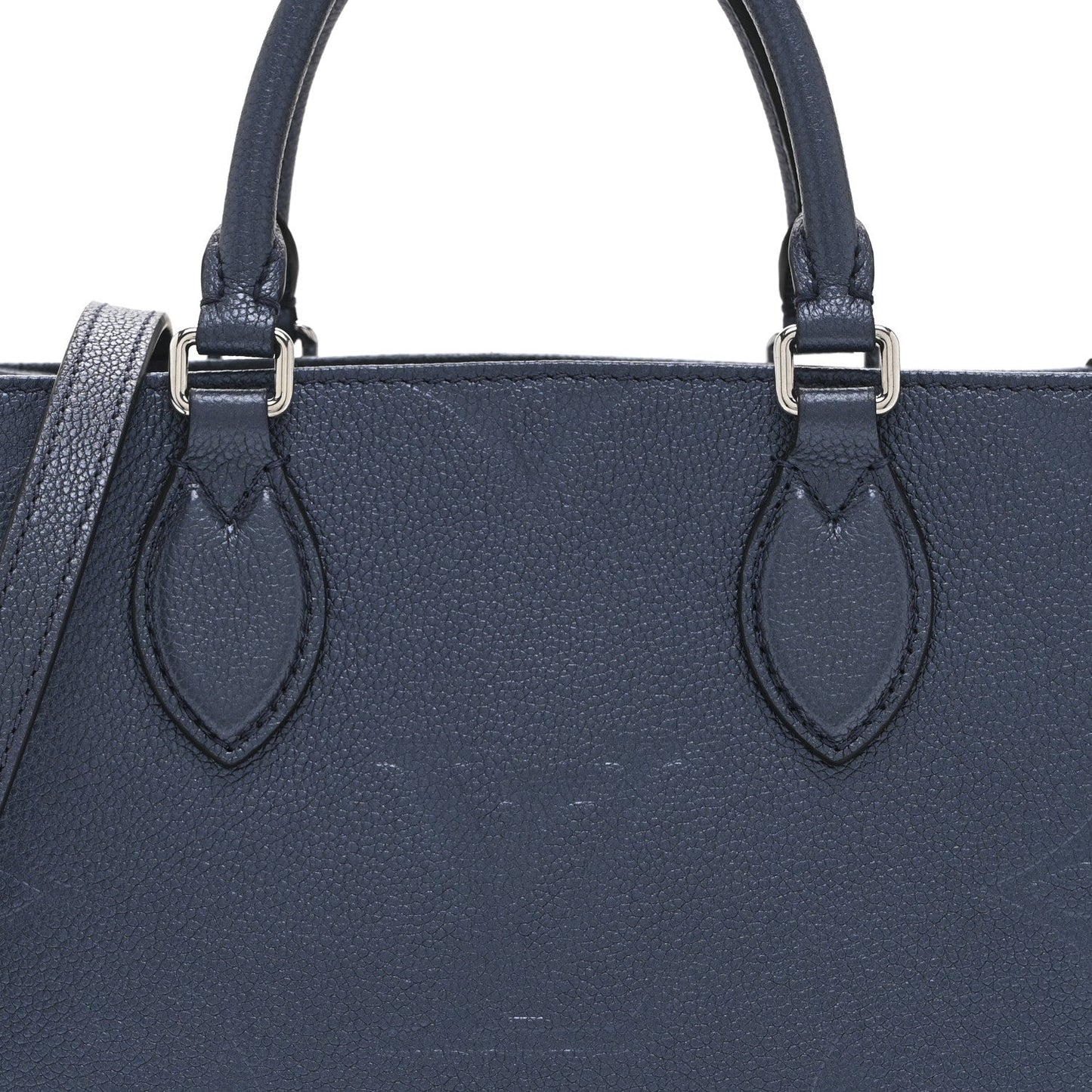 Metallic Empreinte Monogram Giant Onthego PM Navy Nacre