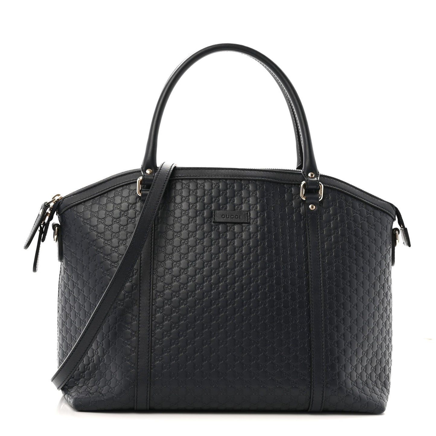 Soft Microguccissima Dome Satchel Navy