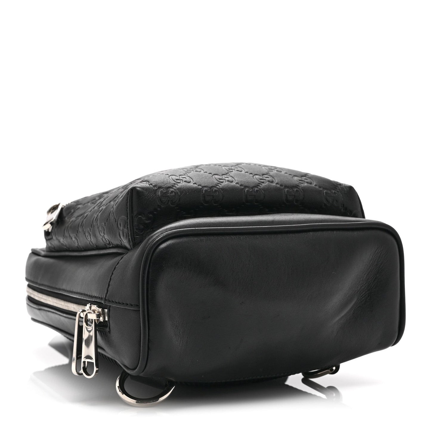 Guccissima Sling Backpack Black