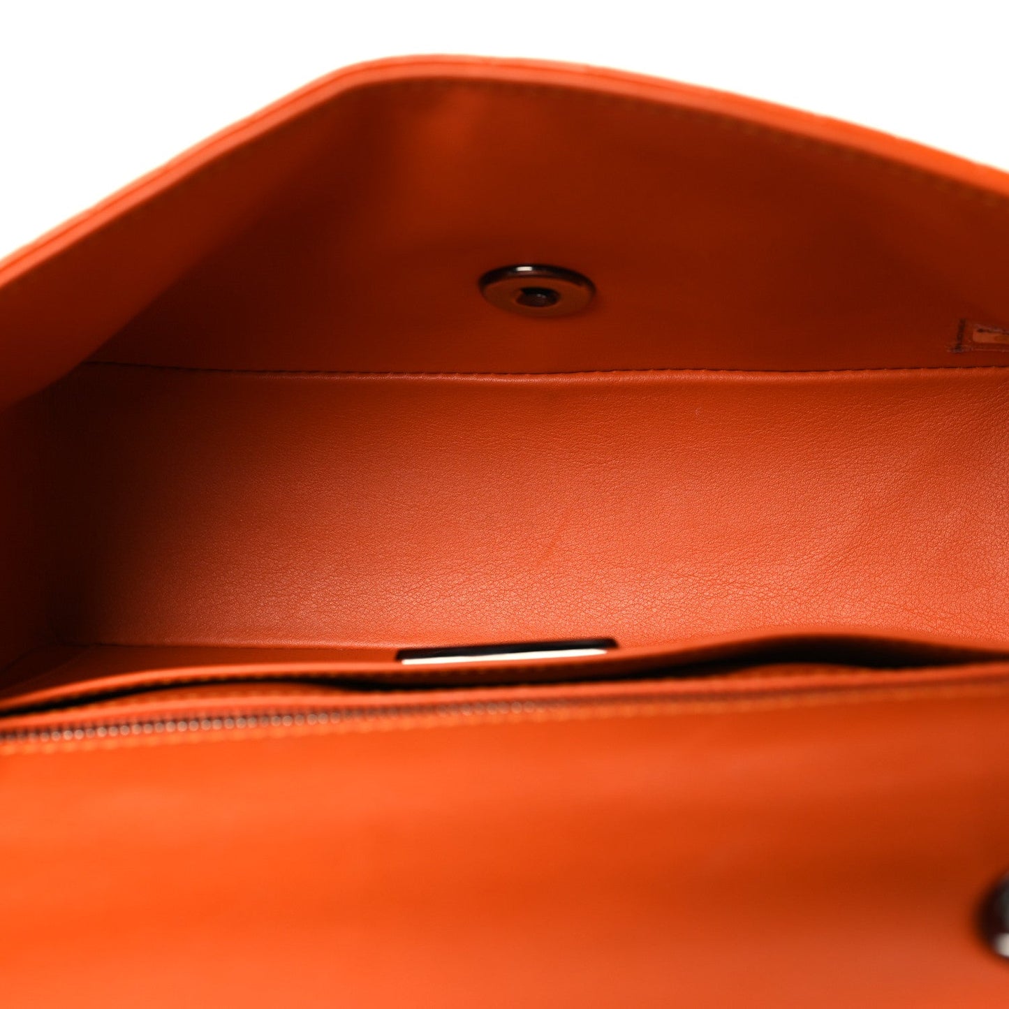 Alligator Mini Rectangular Flap Orange