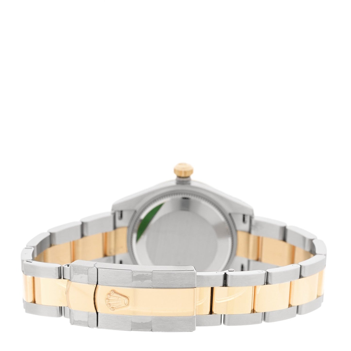 Stainless Steel 18K Yellow Gold 31mm Oyster Perpetual Datejust Watch White Roman 278273