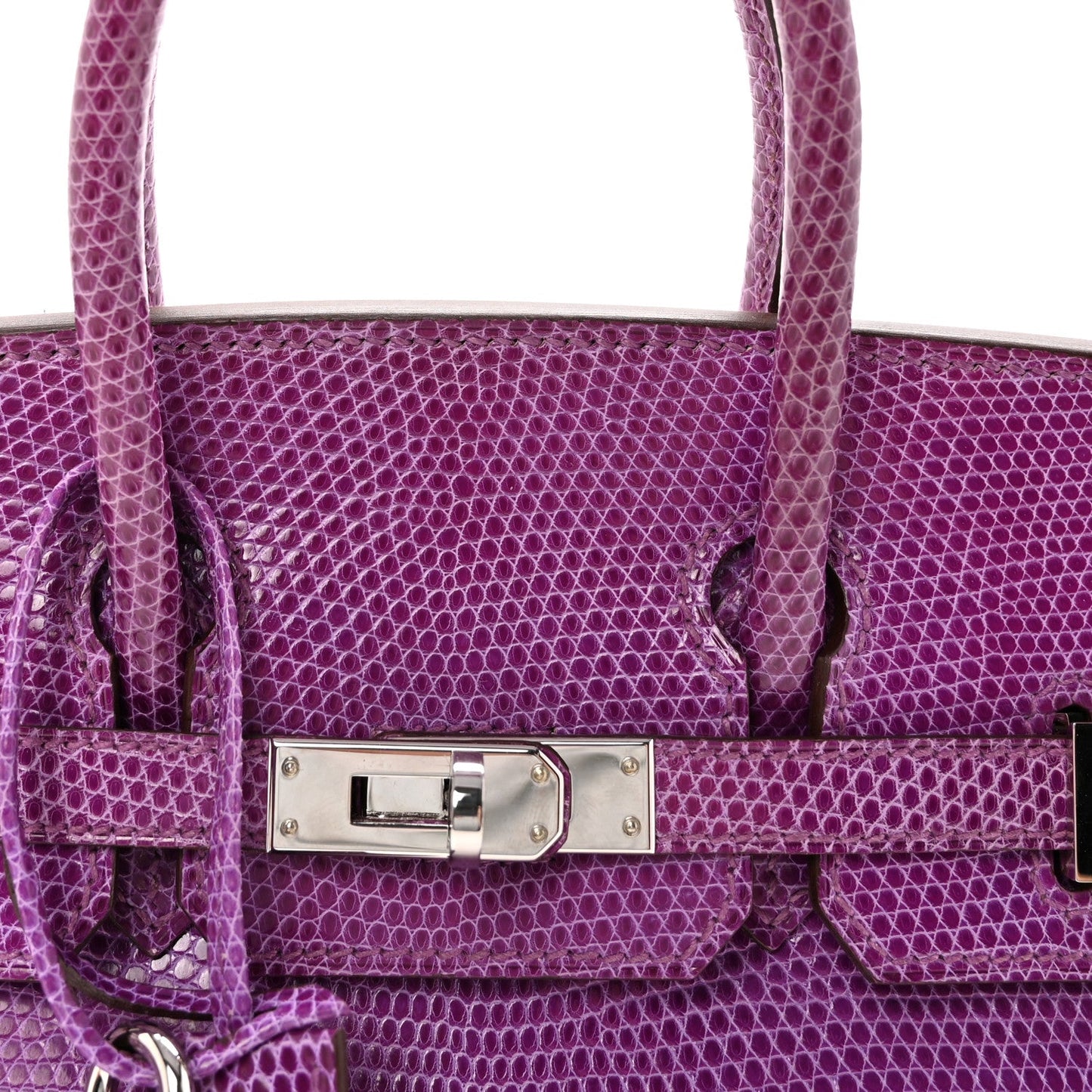 Lizard Birkin 25 Violet
