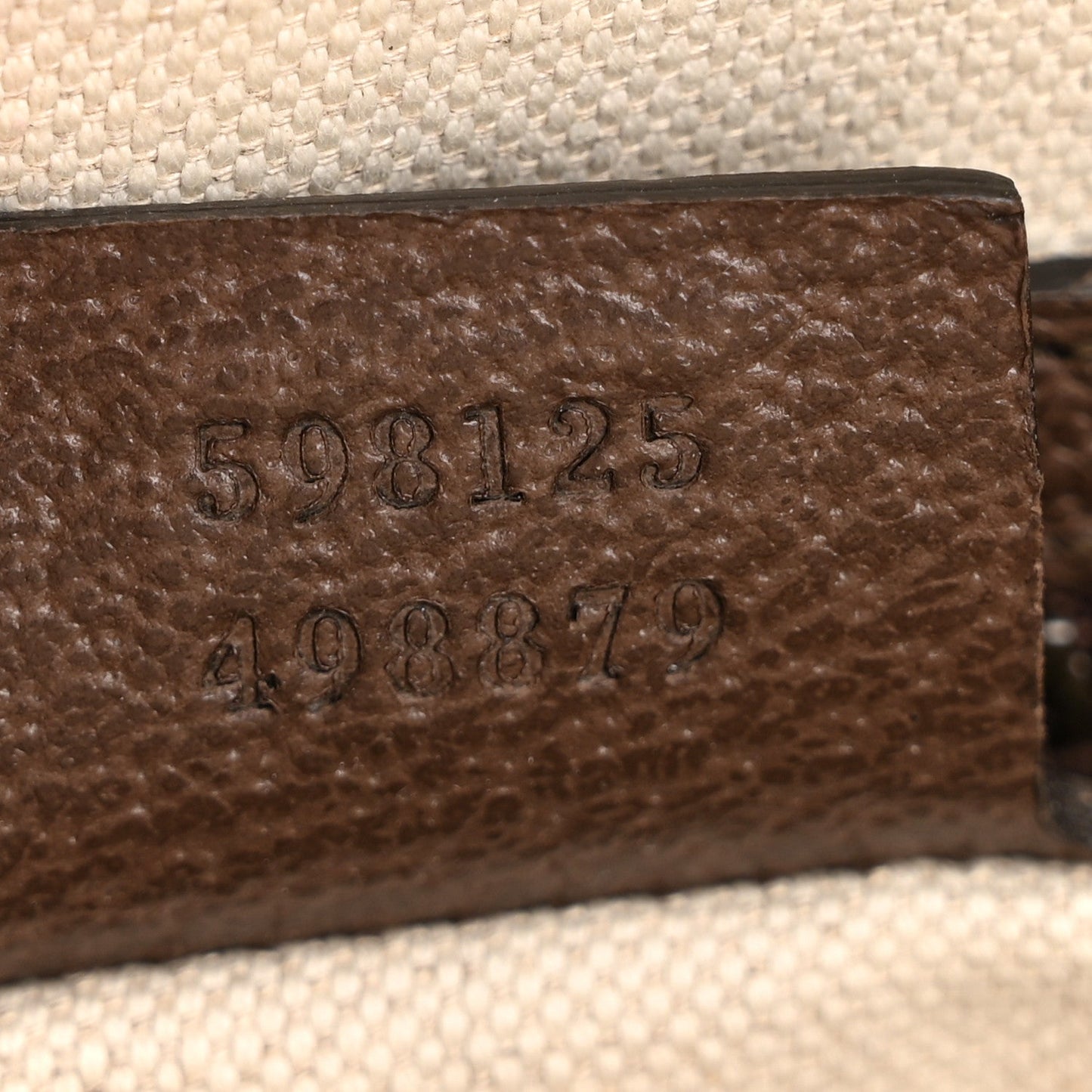 GG Supreme Monogram Web Small Ophidia Half Moon Hobo Brown