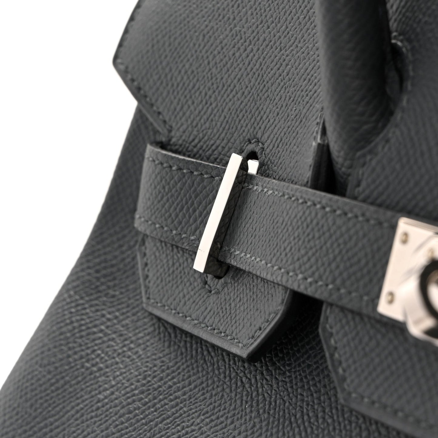 Epsom Birkin 30 Gris Misty