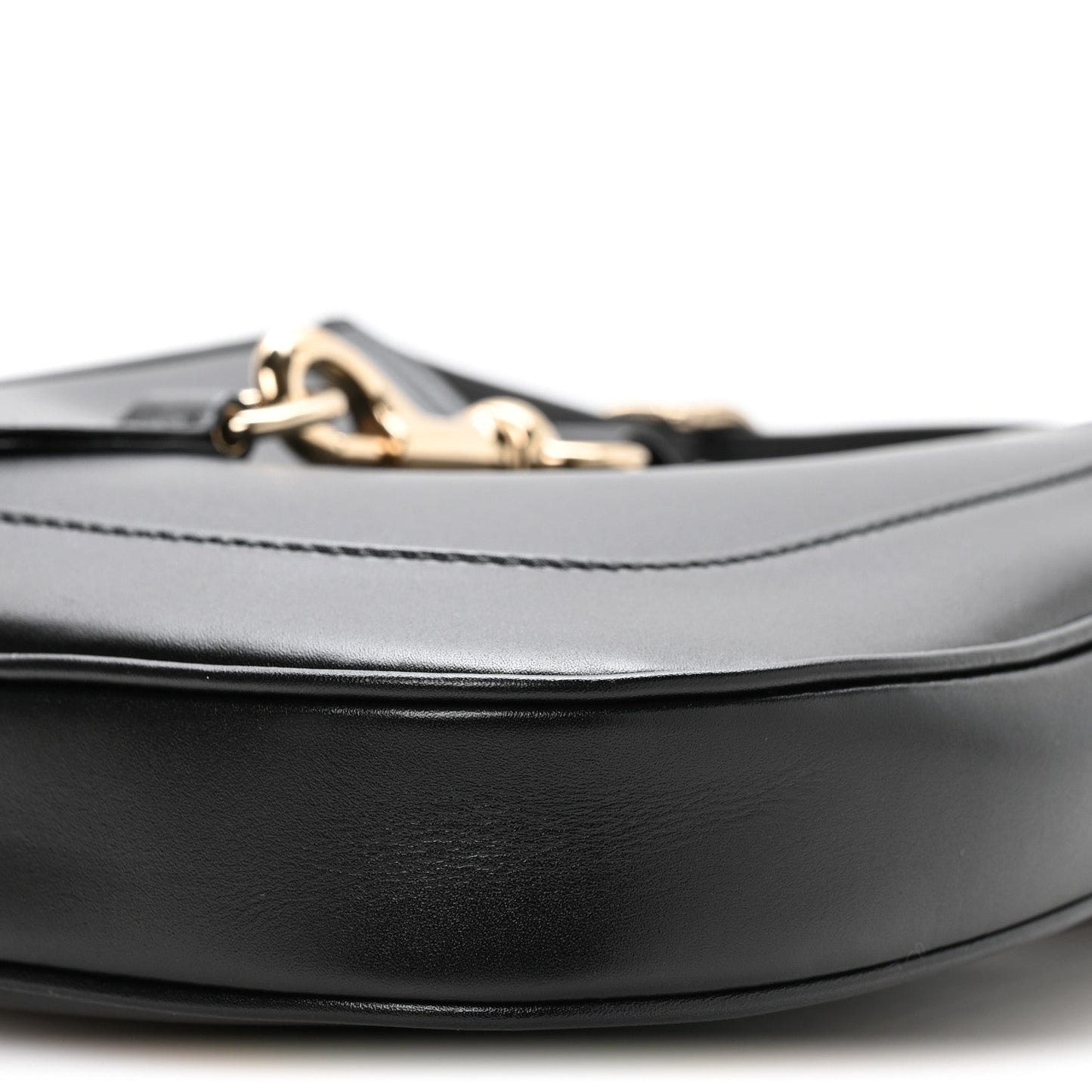 Calfskin Small Jackie Shoulder Bag Black