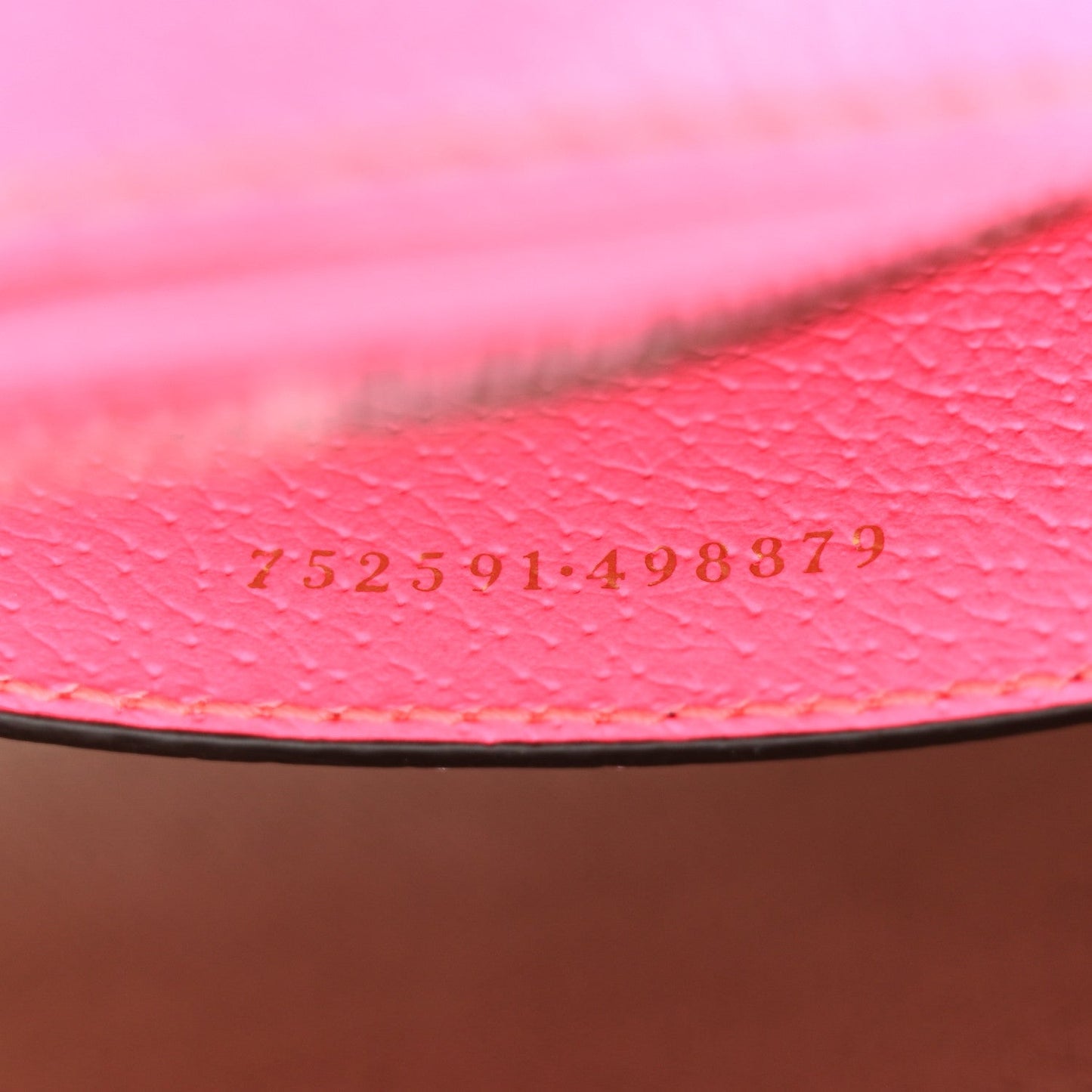 GG Supreme Monogram Textured Dollar Calfskin Web Ophidia Small Crossbody Bag Beige Ebony Fuchsia