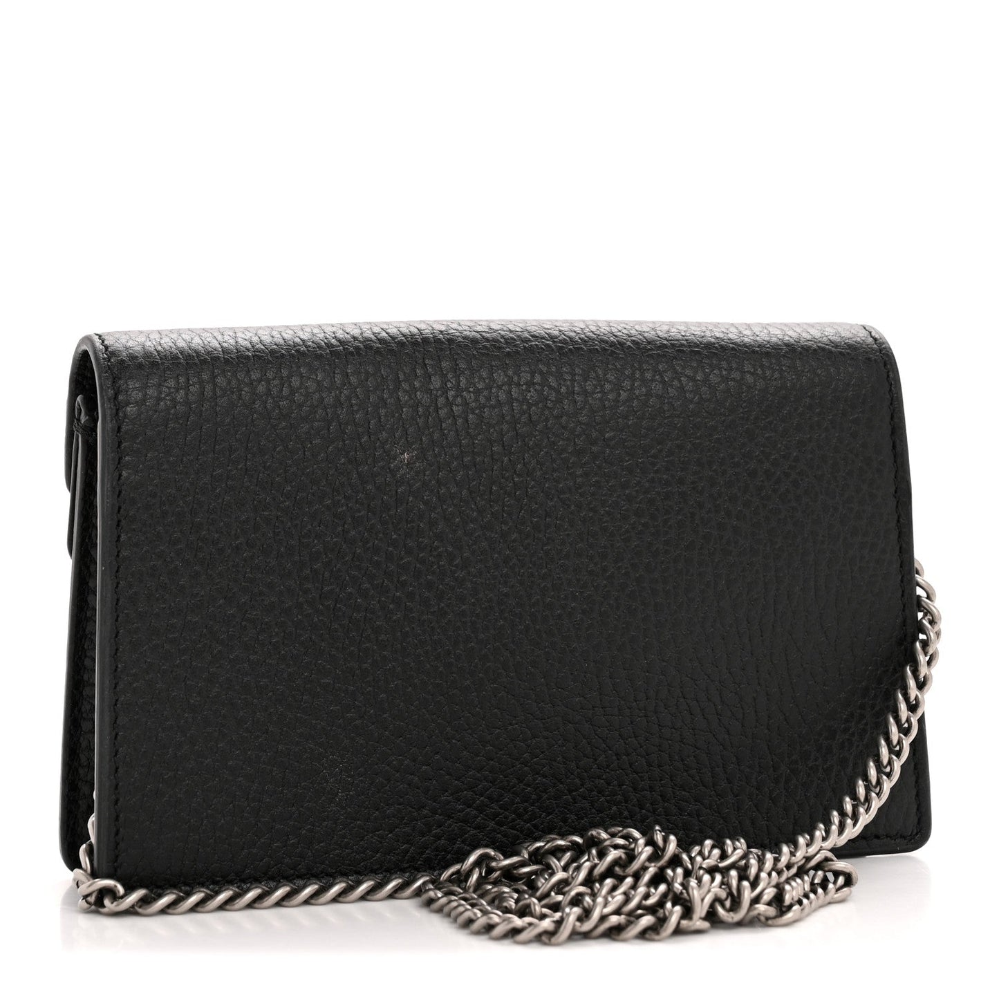 Calfskin Super Mini Dionysus Shoulder Bag Black