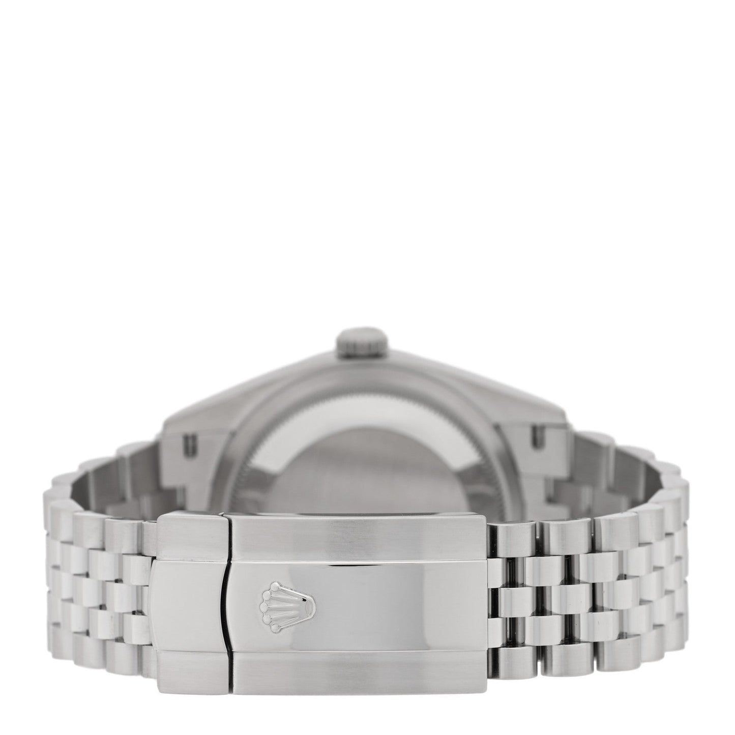 Stainless Steel 18K White Gold Diamond 36mm Oyster Perpetual Datejust Watch Bright Blue 126234