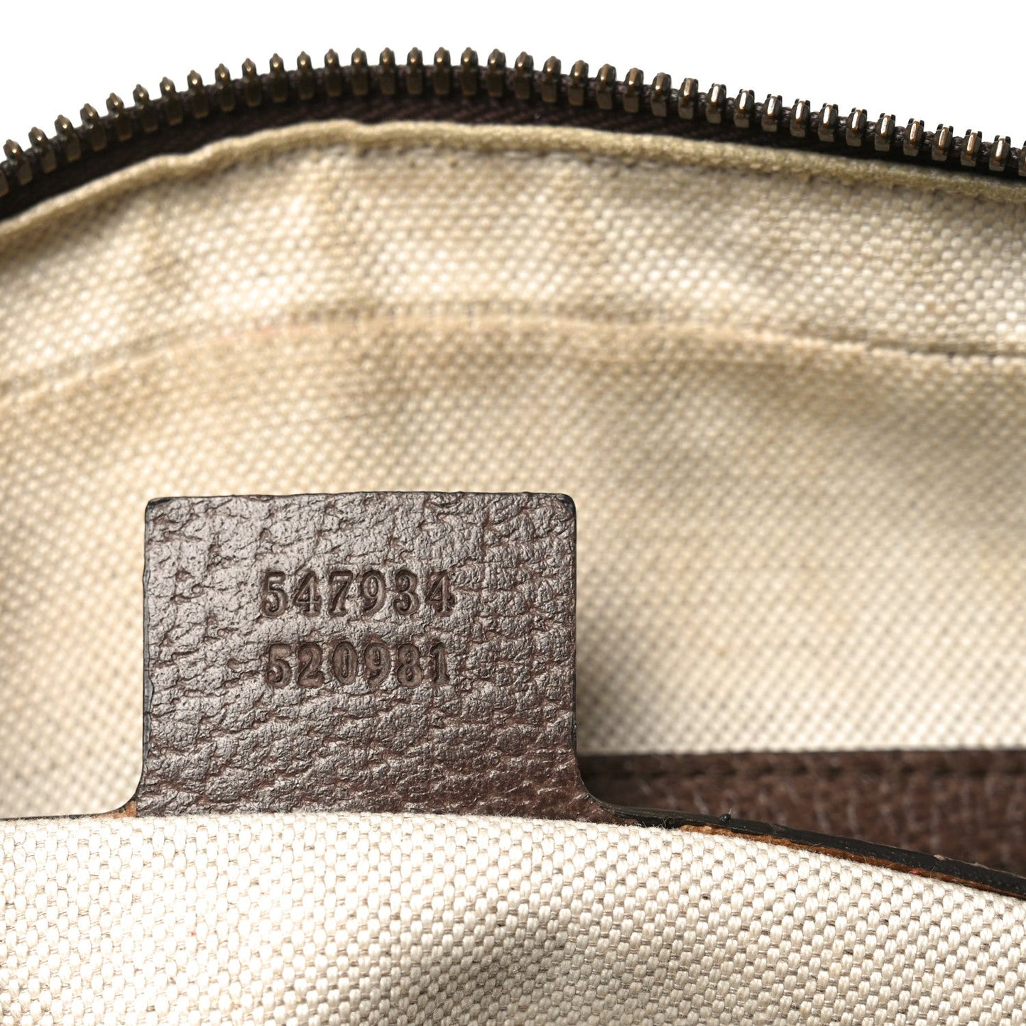 GG Supreme Monogram Web Medium Ophidia Messenger Bag Brown