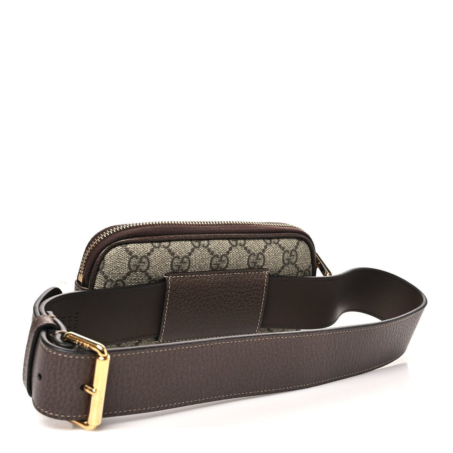 GG Supreme Monogram Ophidia Belted iPhone Case 75 30 Brown
